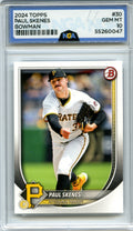 2025 Bowman #30 Paul Skenes NGA 10
