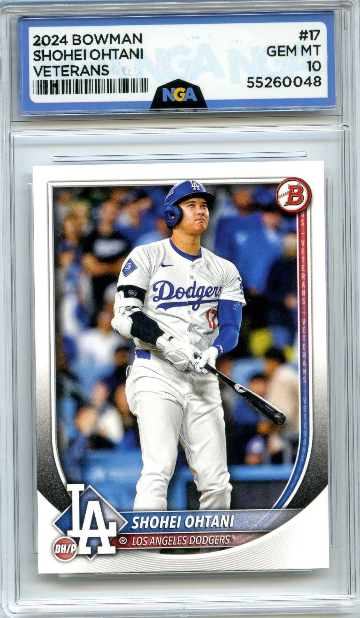 2025 Bowman #17 Shohei Ohtani NGA 10