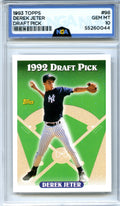 1993 Topps #98 Derek Jeter Gold NGA 10