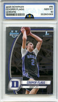 2024-25 Bowman University Chrome #16 Cooper Flagg NGA 10