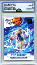 2024-25 Donruss #5 Stephen Curry Pass the Rock NGA 10