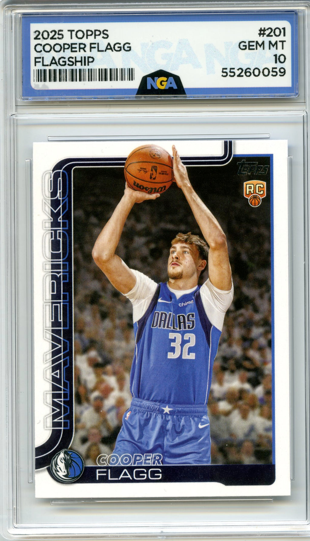 2025-26 Topps #201 Cooper Flagg  NGA