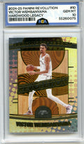 2024-25 Panini Revolution #10 Victor Wembanyama Hardwood Legacy NGA 10