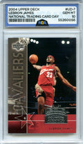 2004 National Trading Card Day #UD-7 LeBron James NGA 10
