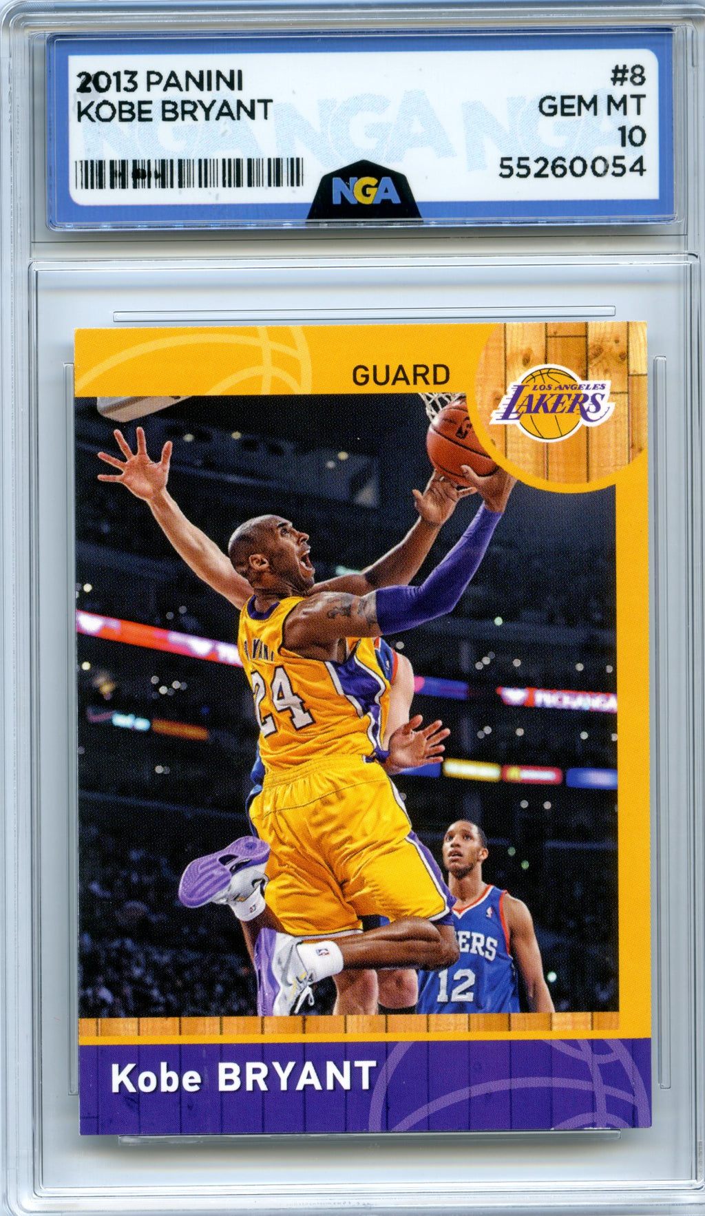 2013-14 Panini NBA (International) #8 Kobe Bryant NGA 10