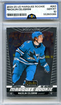 2024-25 O-Pee-Chee Platinum #263 Macklin Celebrini NGA 10