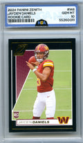 2024 Panini Zenith #148 Jayden Daniels Retail NGA 10