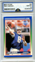 1990 Score #21 Troy Aikman NGA 10