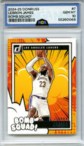 2024-25 Donruss #7 LeBron James Bomb Squad NGA 10