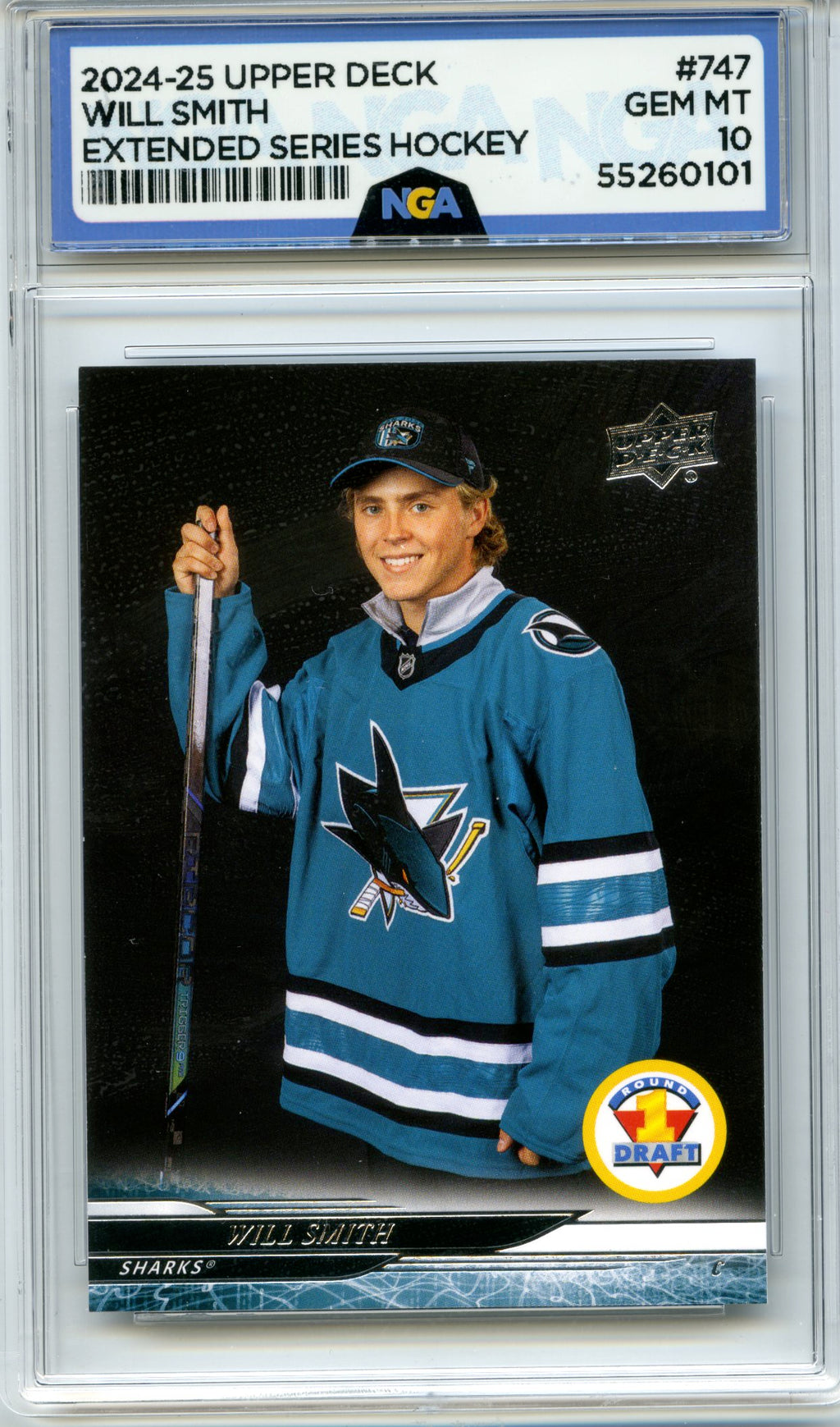 2024-25 Upper Deck #747 Will Smith NGA 10