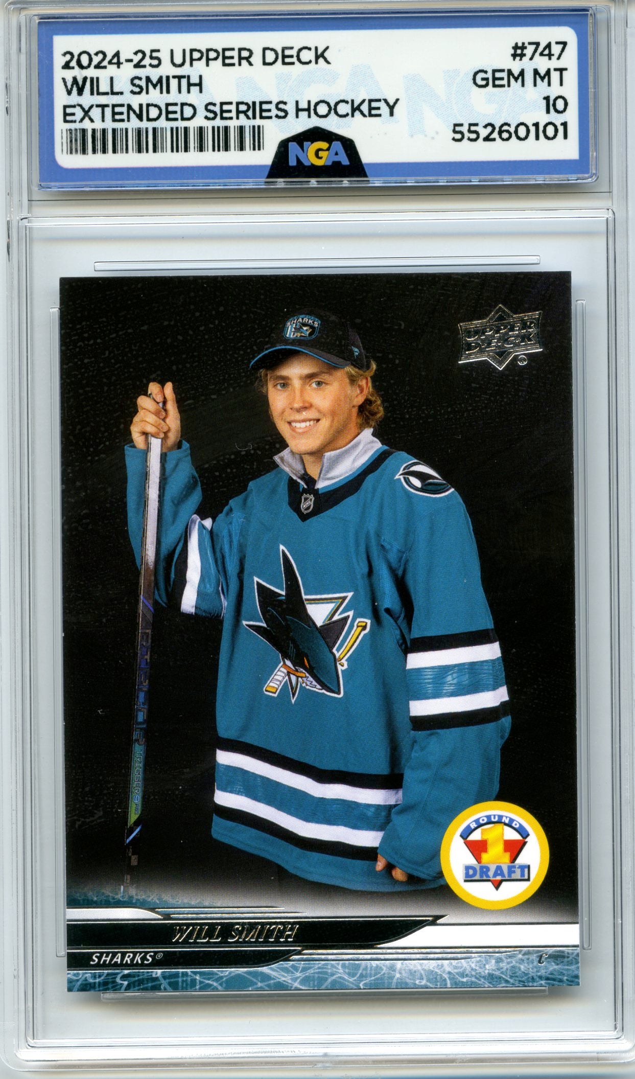 2024-25 Upper Deck #747 Will Smith NGA 10