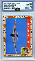 1991 Topps Desert Storm #130 UH-60A NGA 10