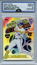 2026 Topps #TOG-12 Jac Caglianone Titans of the Game NGA 10