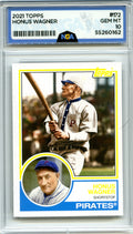 2021 Topps Archives #172 Honus Wagner Silver NGA 10 #/99
