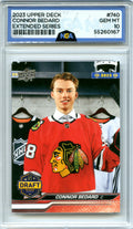 2023-24 Upper Deck #740 Connor Bedard NGA 10