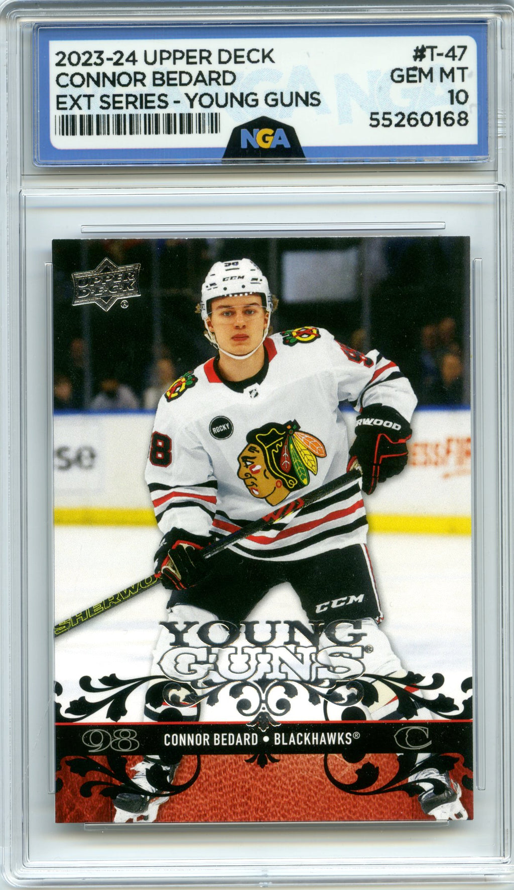 2023-24 Upper Deck #T-47 Connor Bedard NGA