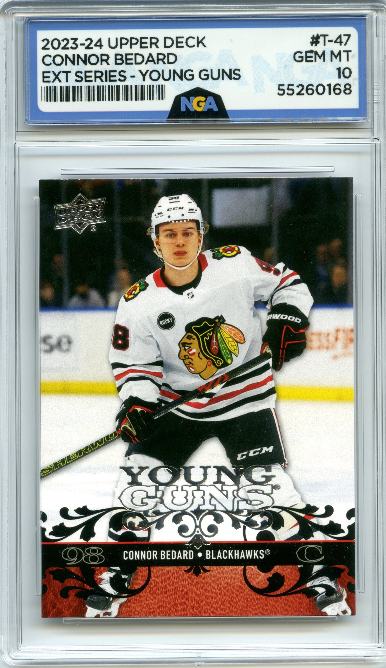 2023-24 Upper Deck #T-47 Connor Bedard NGA