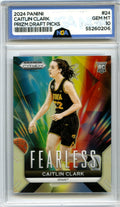2024 Panini Prizm Draft Picks #24 Caitlin Clark Fearless NGA 10