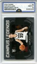 2024 Panini Prizm Draft Picks #5 Caitlin Clark Campus Legends NGA 10