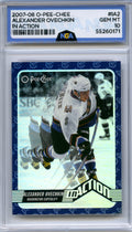 2007-08 O-Pee-Chee #IA2 Alexander Ovechkin Pee-Chee - In Action NGA 10