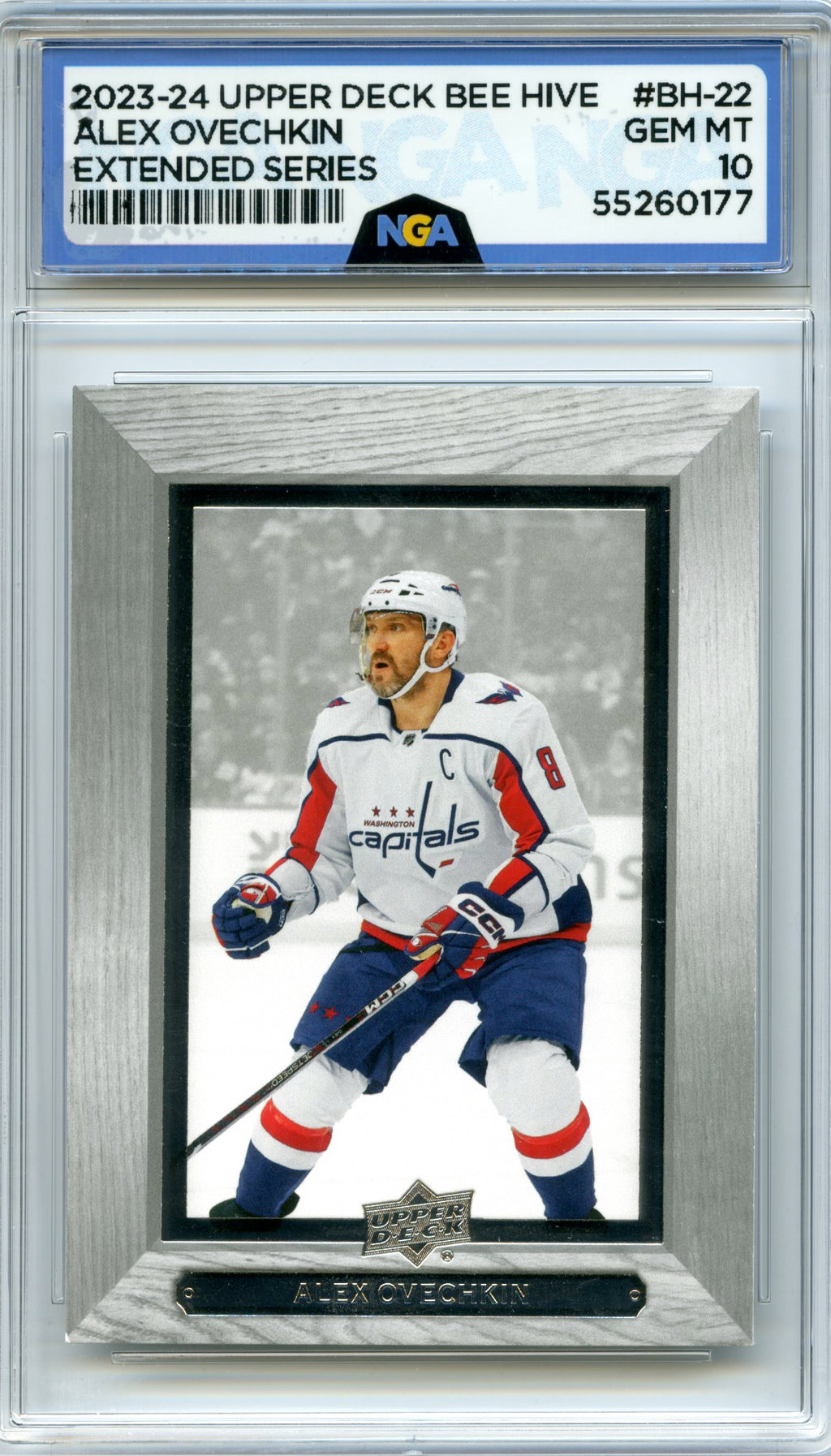 2023-24 Upper Deck #BH-22 Alex Ovechkin 2003-04 Bee Hive NGA 10