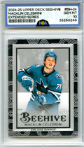 2024-25 Upper Deck #BH-24 Macklin Celebrini Beehive NGA 10
