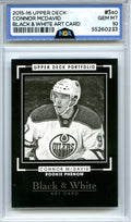 2015-16 Upper Deck Portfolio #340 Connor McDavid NGA 10