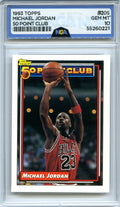 1992-93 Topps #205 Michael Jordan NGA 10
