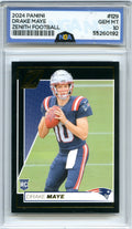 2024 Panini Zenith #129 Drake Maye Retail NGA