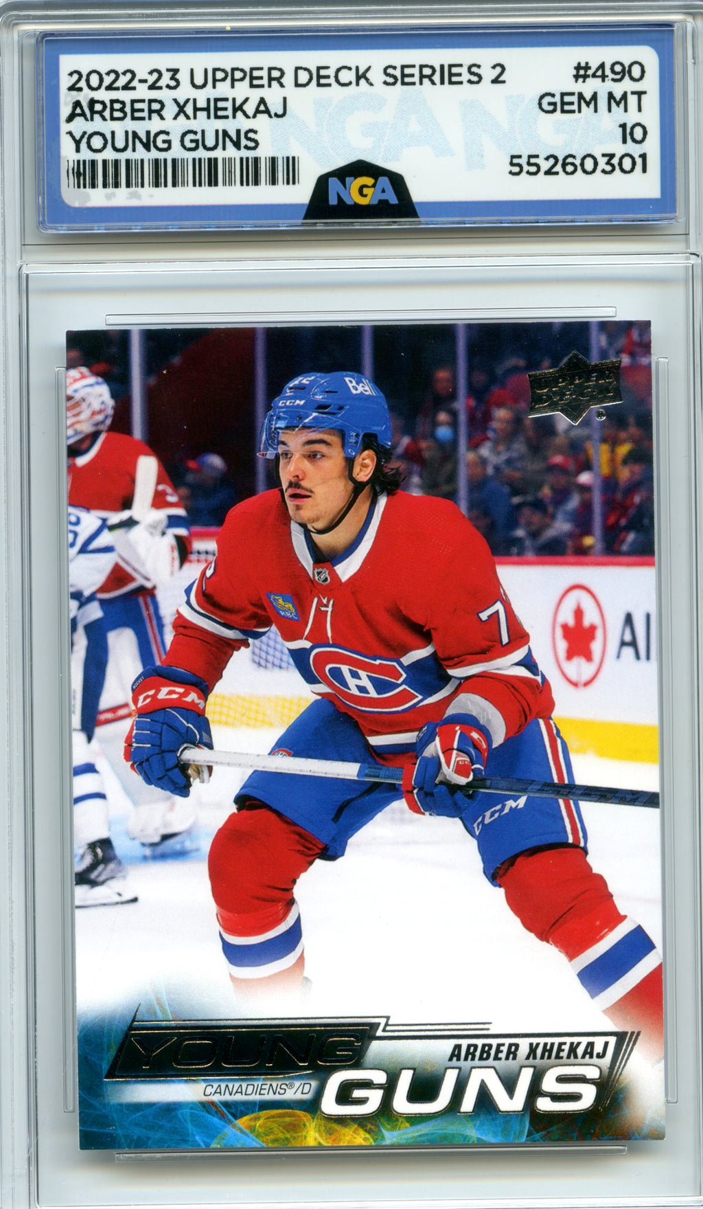 2022-23 Upper Deck #490 Arber Xhekaj NGA 10