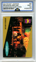 1991 Pro Set SuperStars MusiCards #12 Jefferson Airplane NGA 9.5