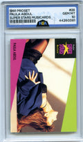 1991 Pro Set SuperStars MusiCards #28 Paula Abdul NGA 10