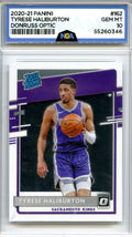 2020-21 Donruss Optic #162 Tyrese Haliburton NGA 10