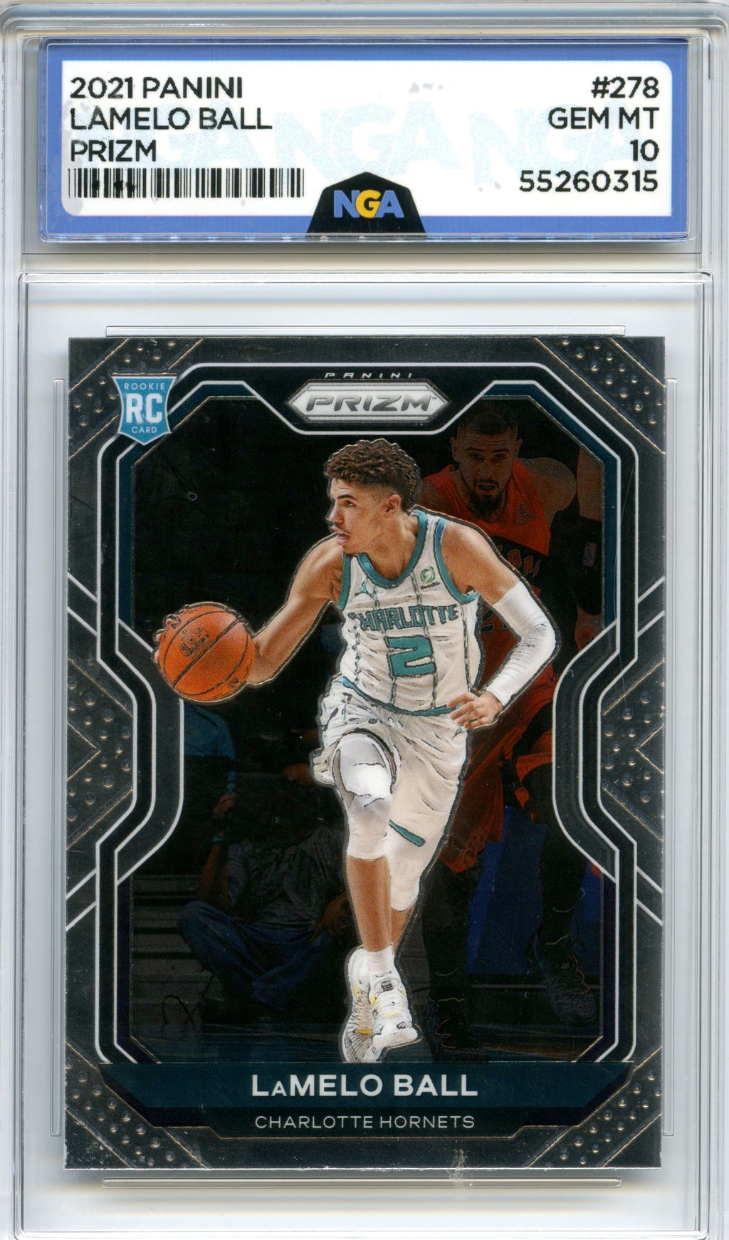 2020-21 Panini Prizm #278 LaMelo Ball NGA 10