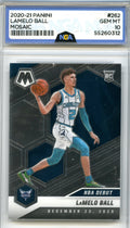 2020-21 Panini Mosaic #262 LaMelo Ball NGA 10