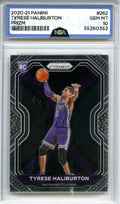 2020-21 Panini Prizm #262 Tyrese Haliburton NGA 10