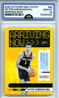 2023-24 Hoops #26 Victor Wembanyama Arriving Now NGA 10