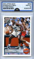 1992-93 Upper Deck McDonald's #P43 Shaquille O'Neal NGA 10