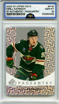 2022-23 SP Authentic #P-10 Kirill Kaprizov Pageantry NGA 10