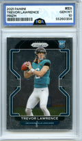 2021 Panini Prizm #331 Trevor Lawrence NGA 10