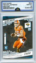 2021 Panini Prestige #201 Trevor Lawrence NGA 10