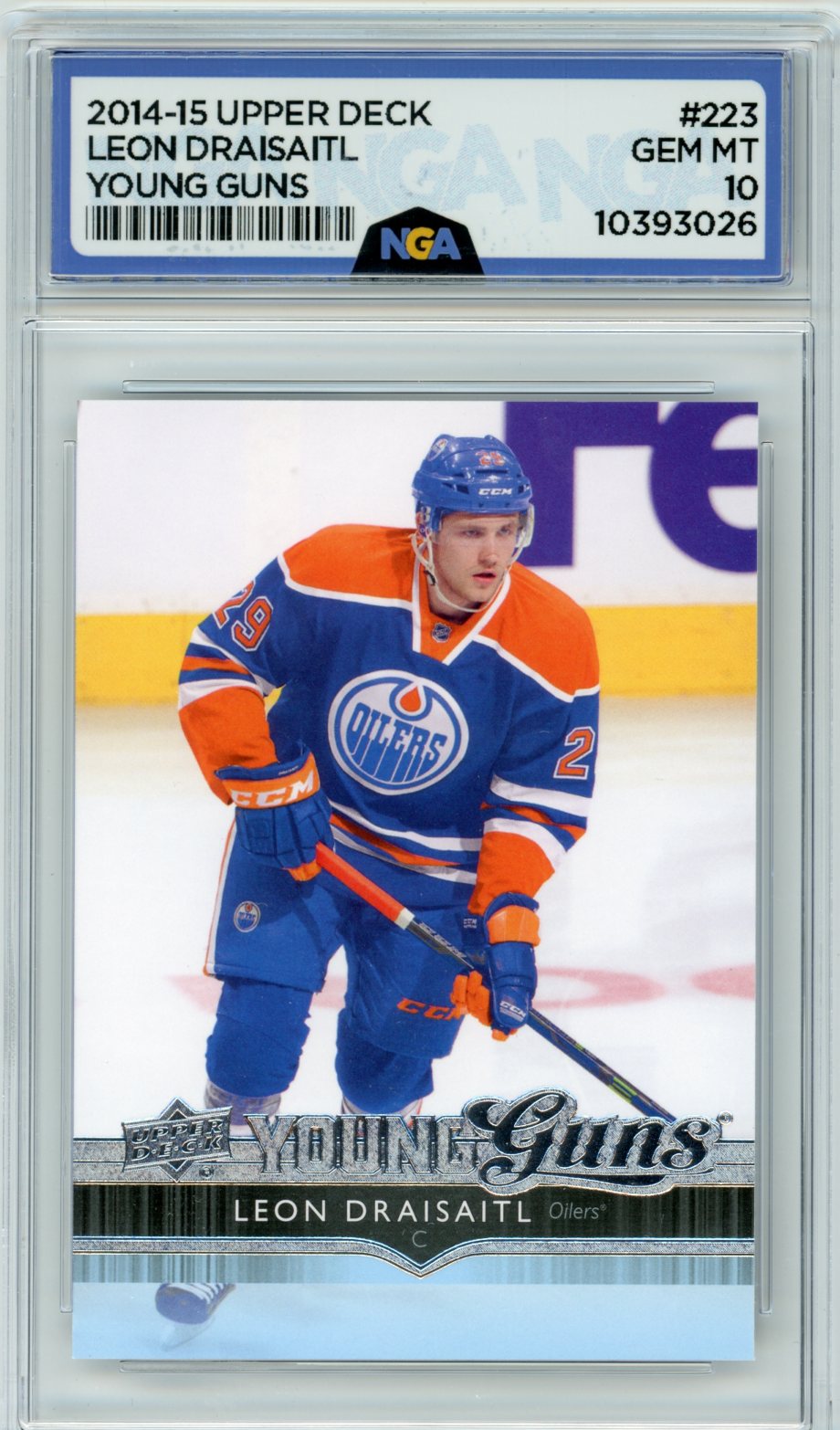 2014-15 Upper Deck #223 Leon Draisaitl NGA 10