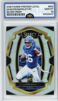 2018 Panini Select #105 Saquon Barkley NGA 10