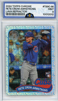 2024 Topps #T89C-86 Pete Crow-Armstrong 1989 35th Anniversary Chrome NGA 9