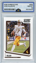 2018 Score #350 Josh Allen NGA 10