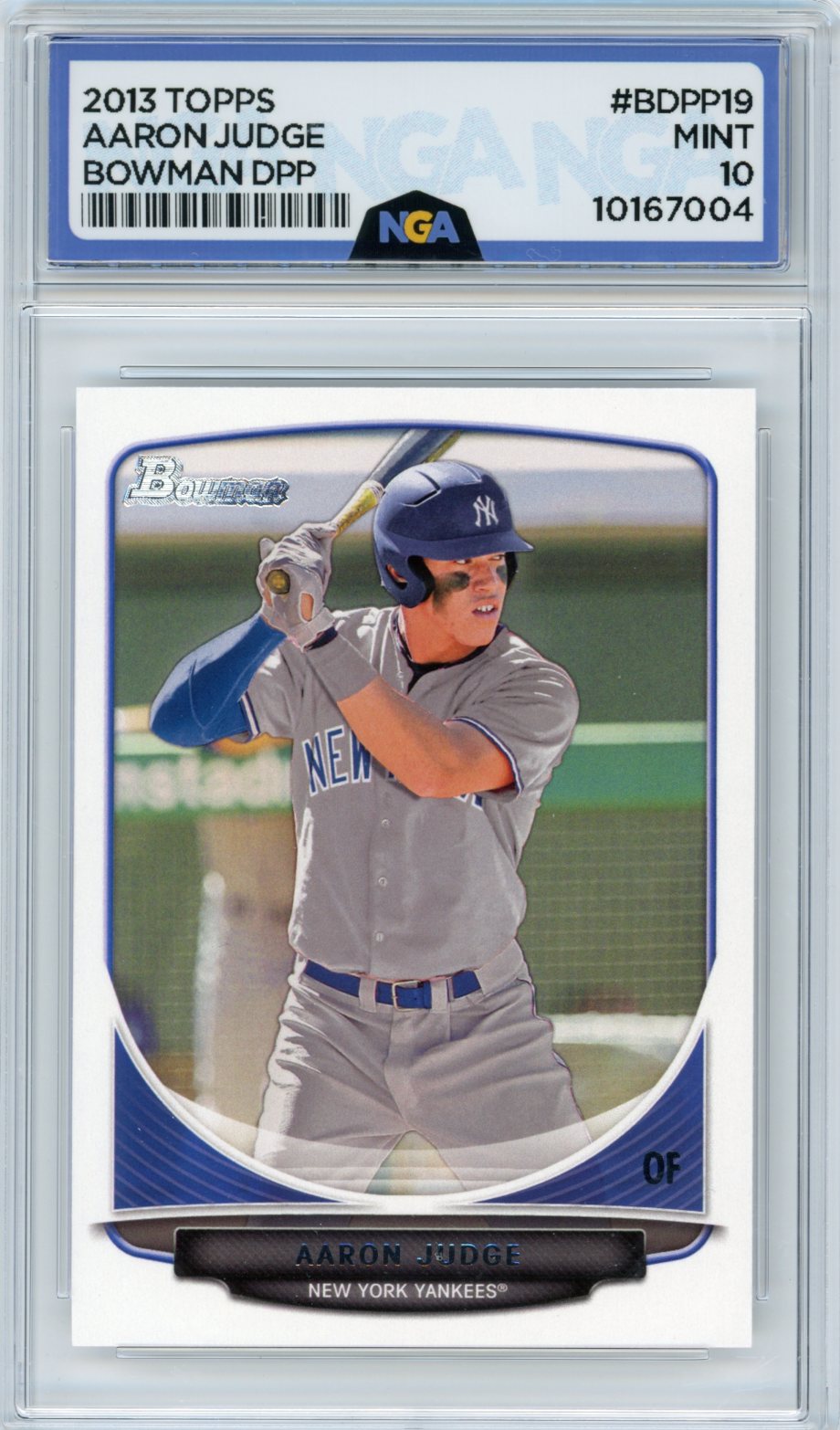 2013 Bowman Draft Picks & Prospects #BDPP19 Aaron Judge Draft Picks NGA 10